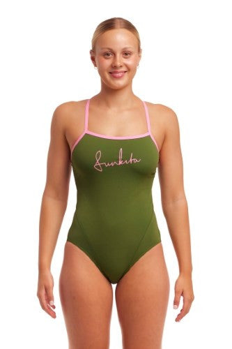 Funkita - Womens - Single Strap One Piece - Glamo Camo