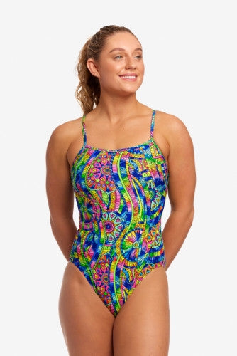 Funkita - Womens - Single Strap One Piece - Spin The Bottle