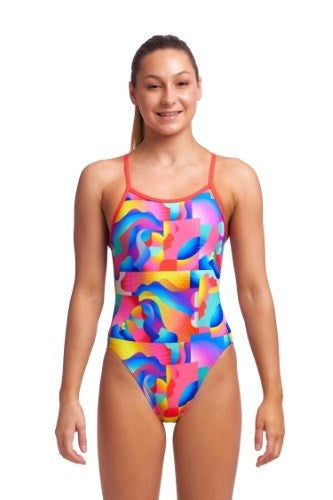 Funkita - Girls - Single Strap One Piece - Radar Rage