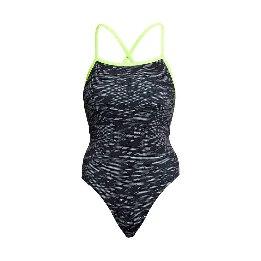 Funkita - Womens - Strapped In One Piece Swimsuit - Night Run