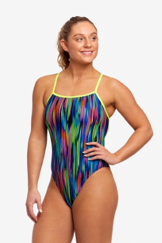 Funkita - Womens - Strapped In One Piece - Rain Down