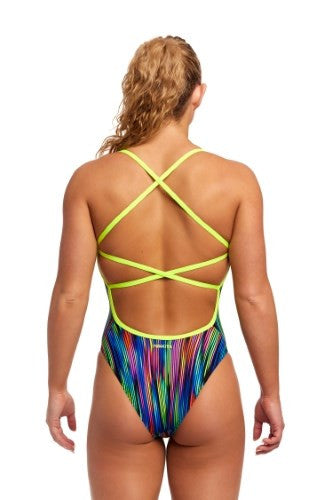 Funkita - Womens - Strapped In One Piece - Rain Down