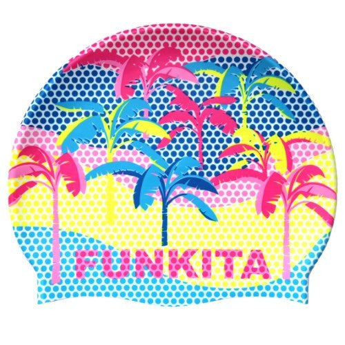 Funkita - Swim Cap - Poka Palm