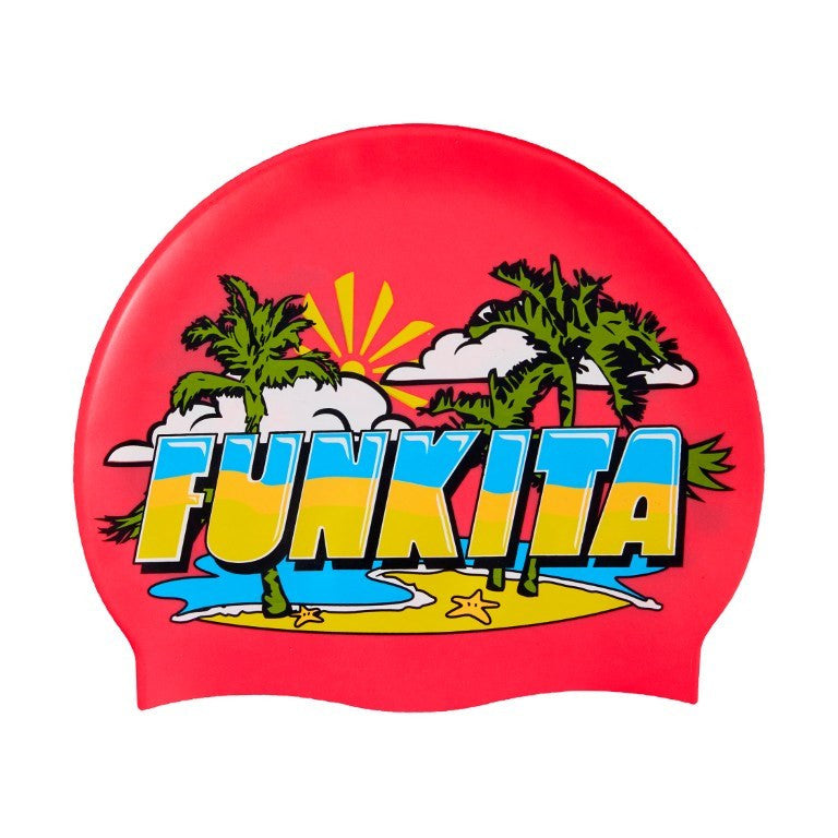 Funkita - Silicone Swimming Cap - Icypop Beach