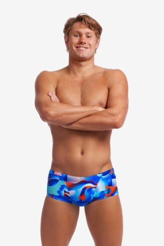 Funky Trunks - Mens - Classic Trunks - Battle Blue