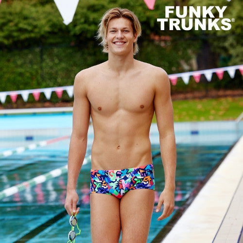 Funky Trunks - Mens - Classic Trunks - Sharp Edges