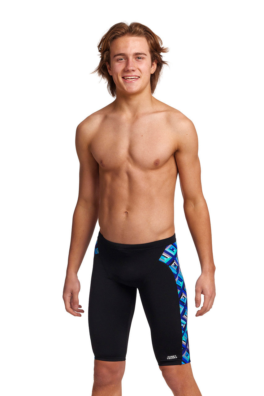 Funky Trunks - Boys - Training Jammers - Blue Bunkers