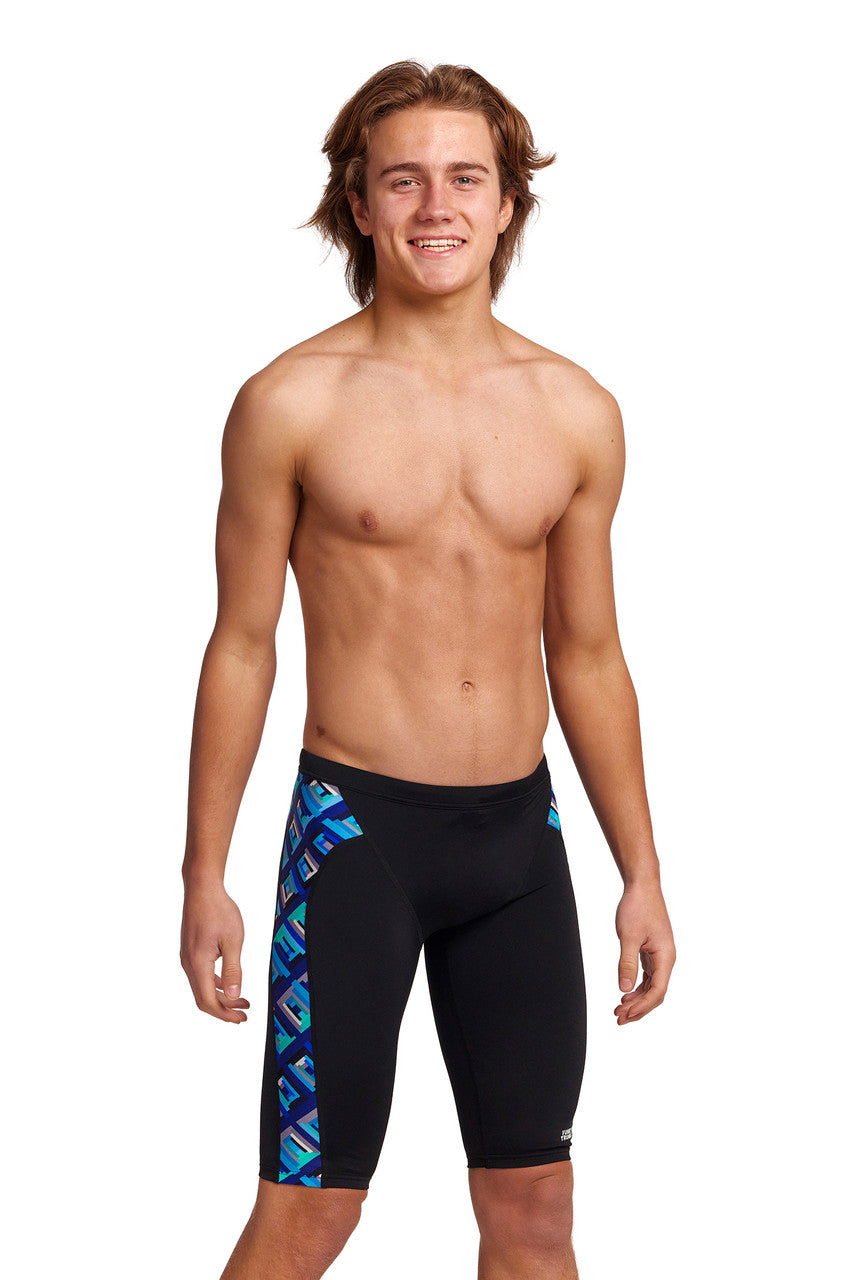 Funky Trunks - Boys - Training Jammers - Blue Bunkers