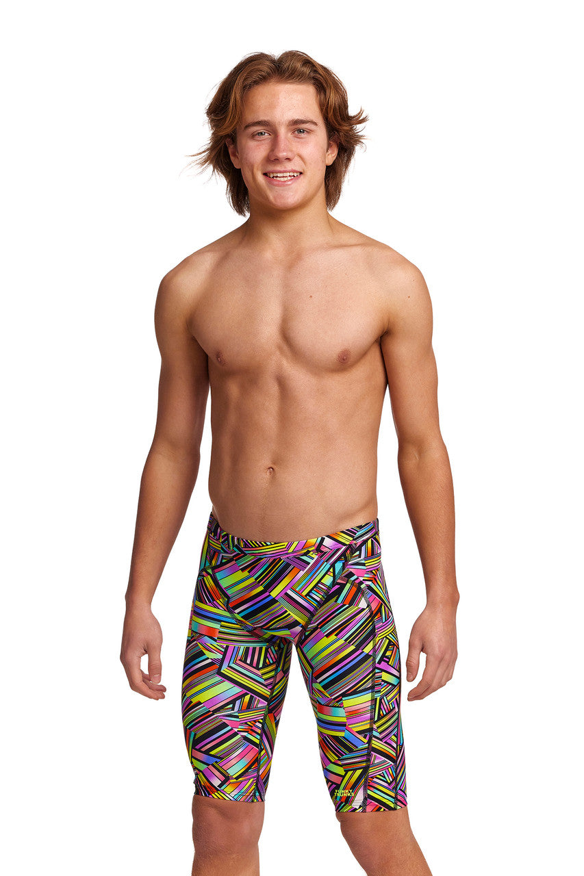 Funky Trunks - Boys - Training Jammers - Strip Straps