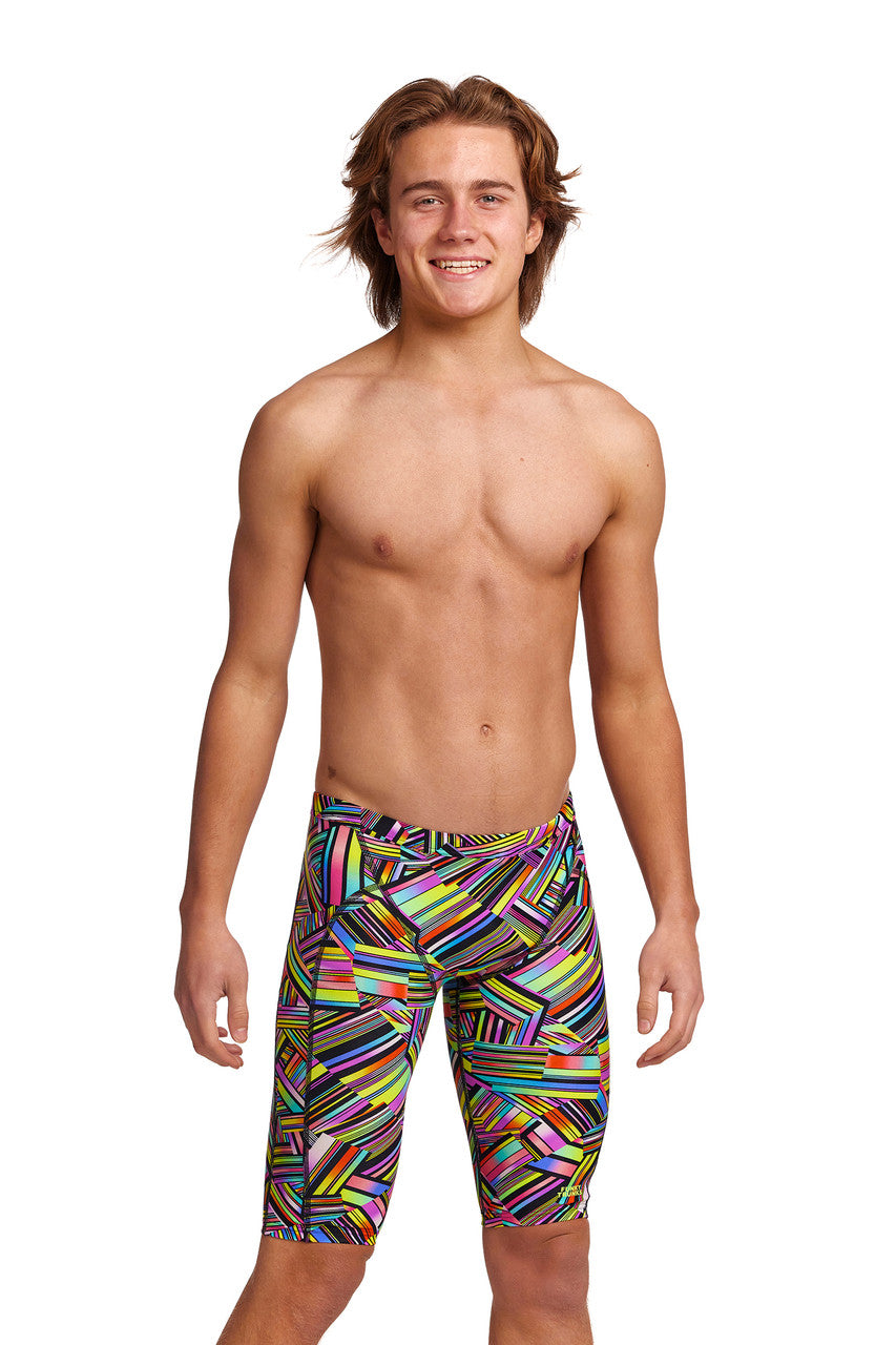 Funky Trunks - Boys - Training Jammers - Strip Straps