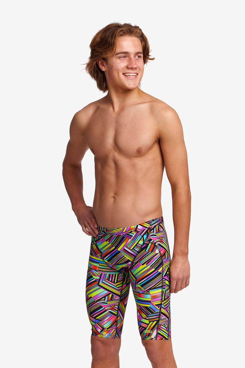 Funky Trunks - Boys - Training Jammers - Strip Straps