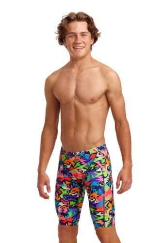 Funky Trunks - Boys - Training Jammers - Sharp Edges