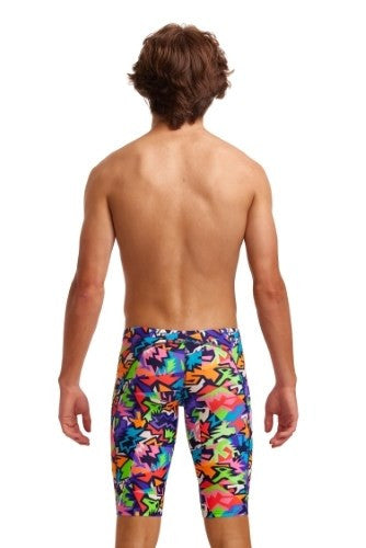 Funky Trunks - Boys - Training Jammers - Sharp Edges