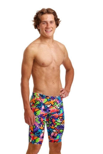 Funky Trunks - Boys - Training Jammers - Sharp Edges