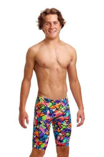 Funky Trunks - Boys - Training Jammers - Sharp Edges