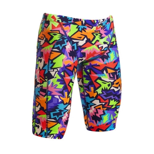 Funky Trunks - Boys - Training Jammers - Sharp Edges