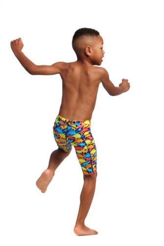 Funky Trunks - Toddler Boys - Miniman Jammers - Swimmasaurus