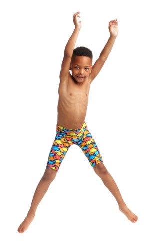 Funky Trunks - Toddler Boys - Miniman Jammers - Swimmasaurus