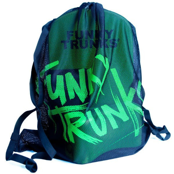 Funky Trunks - Mesh Gear Bag - Still Black