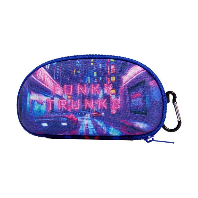 Funky Trunks - Case Closed Goggle Case - Cyber City