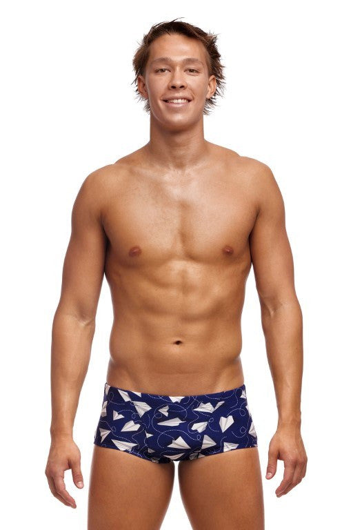 Funky Trunks - Mens - Classic Trunks - Paper Plain