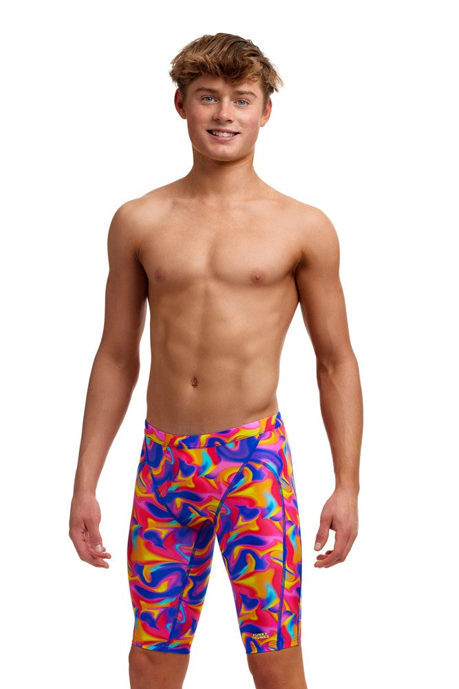 Funky Trunks - Boys - Training Jammer - Summer Swirl