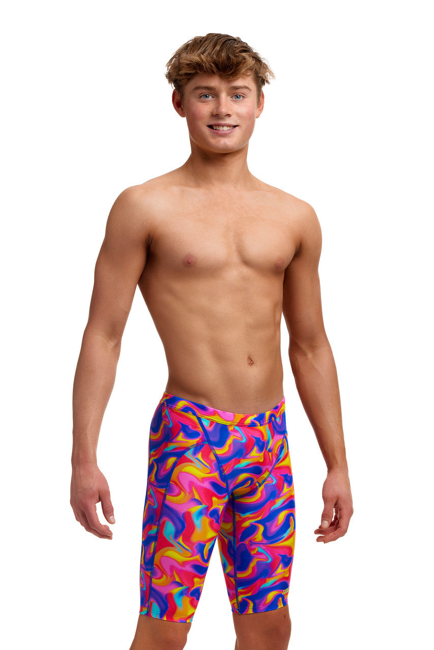 Funky Trunks - Boys - Training Jammer - Summer Swirl