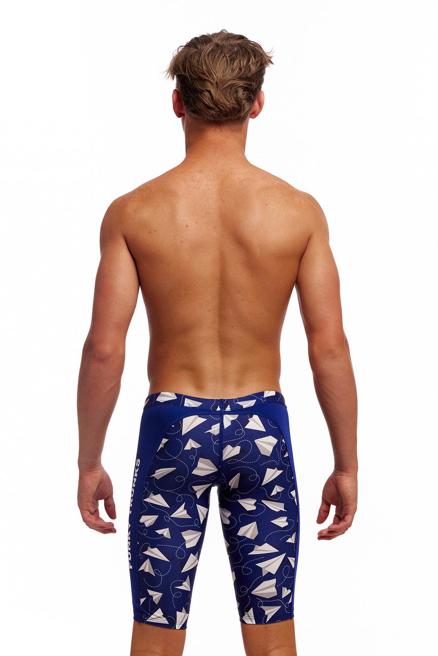 Funky Trunks - Boys - Training Jammer - Paper Plain