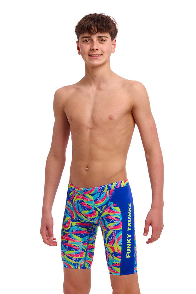 Funky Trunks - Boys - Training Jammers - Choppy Waters