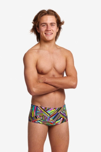 Funky Trunks - Boys - Sidewinder Trunks - Strip Straps