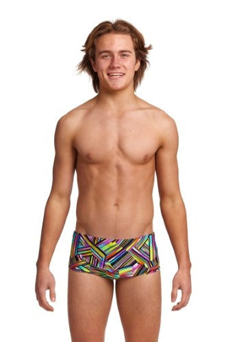 Funky Trunks - Boys - Sidewinder Trunks - Strip Straps