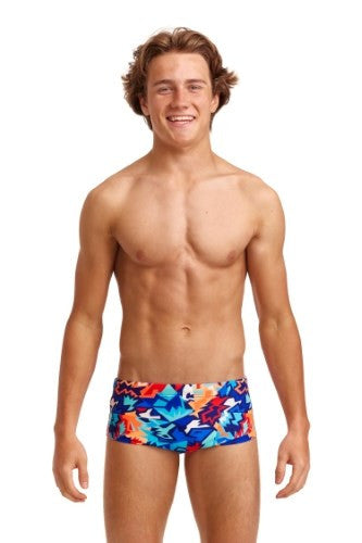 Funky Trunks - Boys - Sidewinder Trunks - Saw Sea