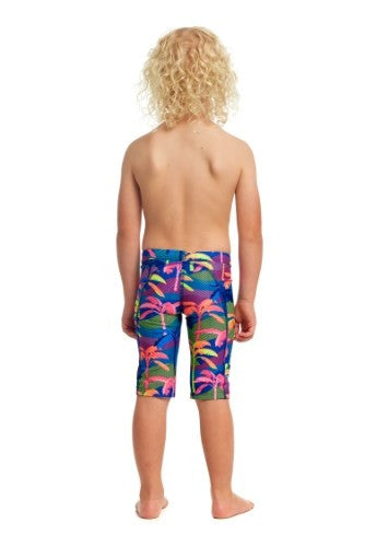 Funky Trunks - Toddler Boys - Miniman Jammers - Palm A Lot