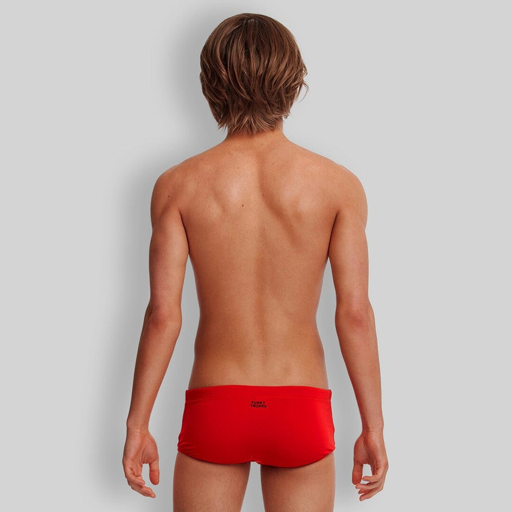 Funky Trunks - Boys - Sidewinder Trunks - Still Red