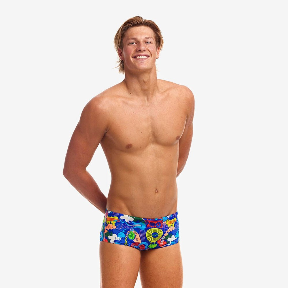 Funky Trunks - Mens - Sidewinder Trunk - Blues Baby