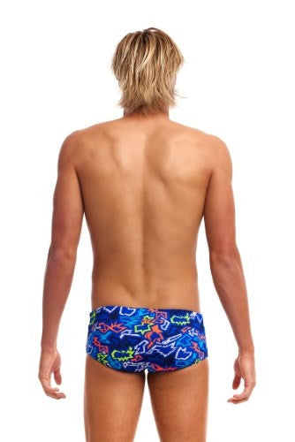 Funky Trunks - Mens - Sidewinder Trunks - Broken Hearts