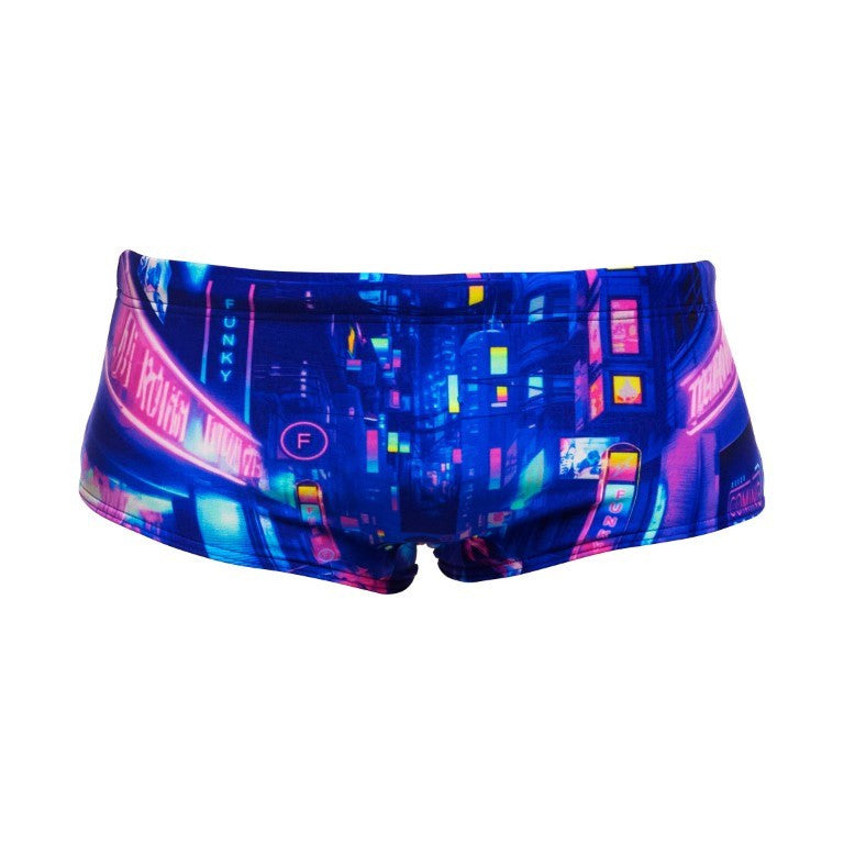 Funky Trunks - Mens - Sidewinder Trunk - Cyber City