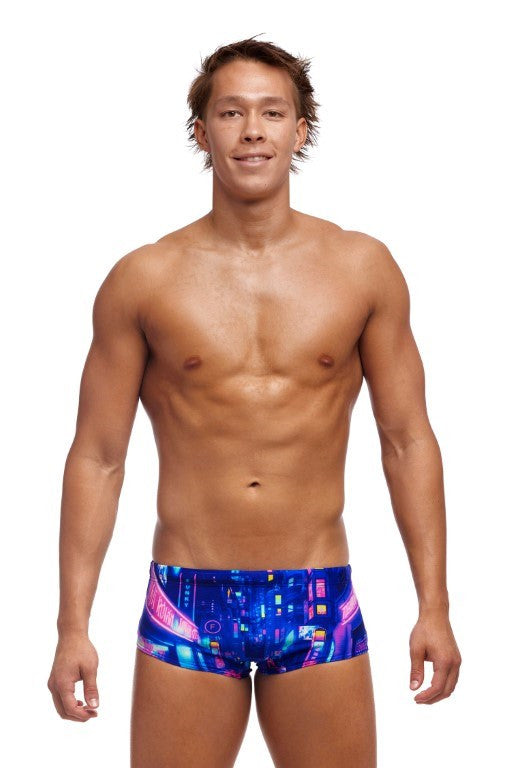 Funky Trunks - Mens - Sidewinder Trunk - Cyber City