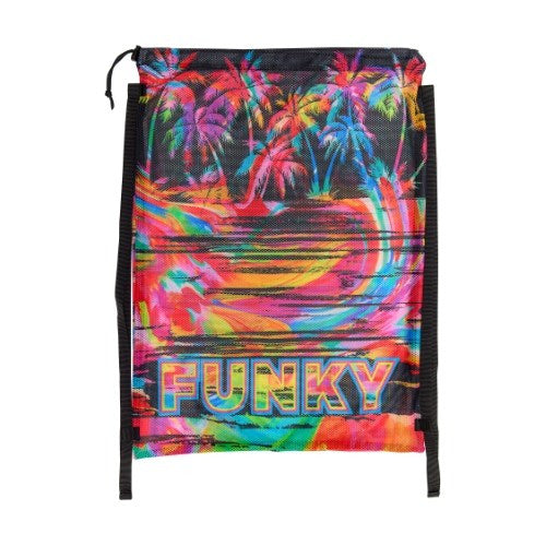 Funky - Mesh Gear Bag - Sunset City