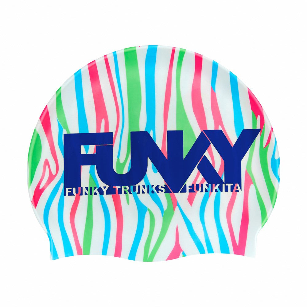 Funky - Silicone Swim Cap - Raw Hide