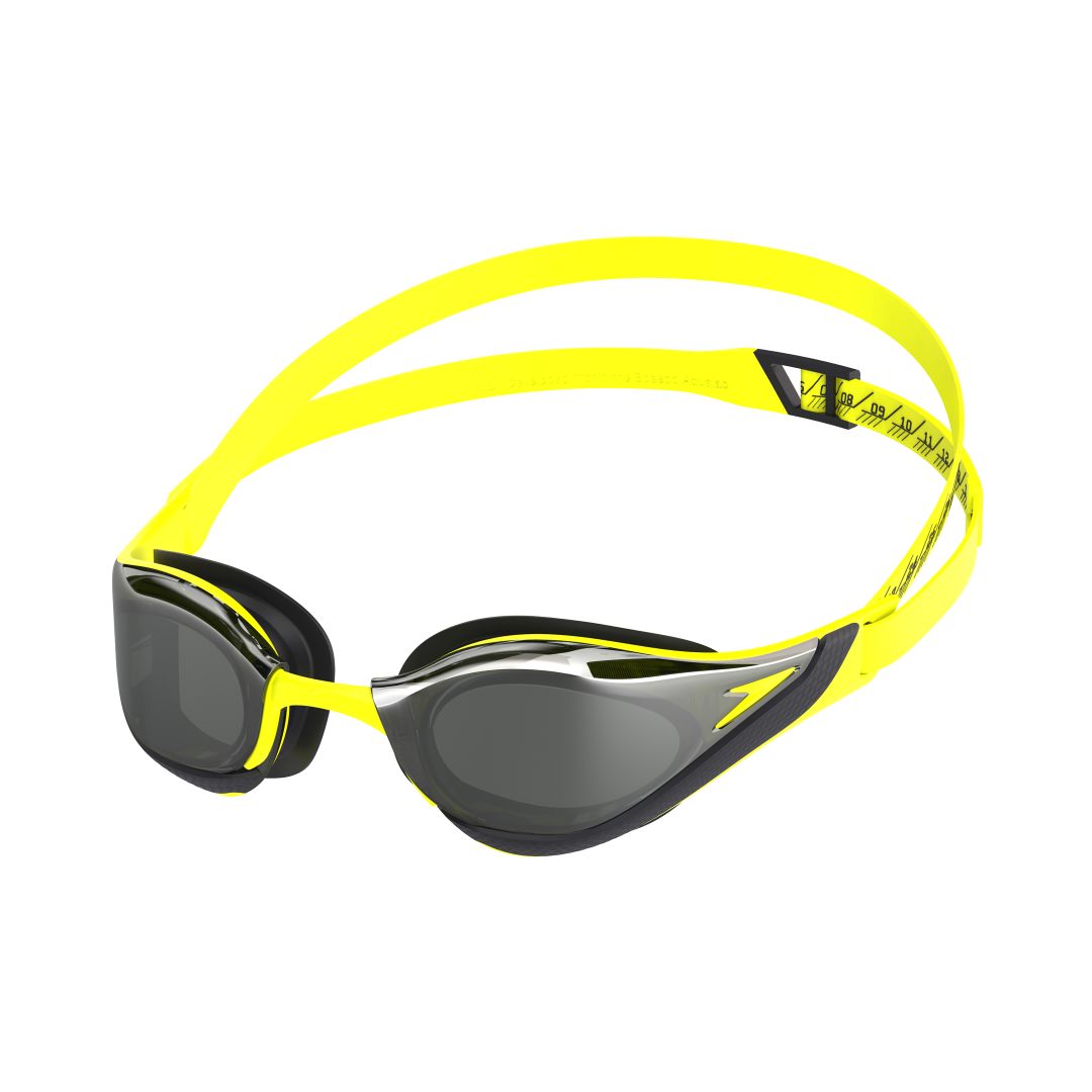 Speedo - Fastskin Pure Focus Mirror Goggle - Yellow/Smoke/Silver