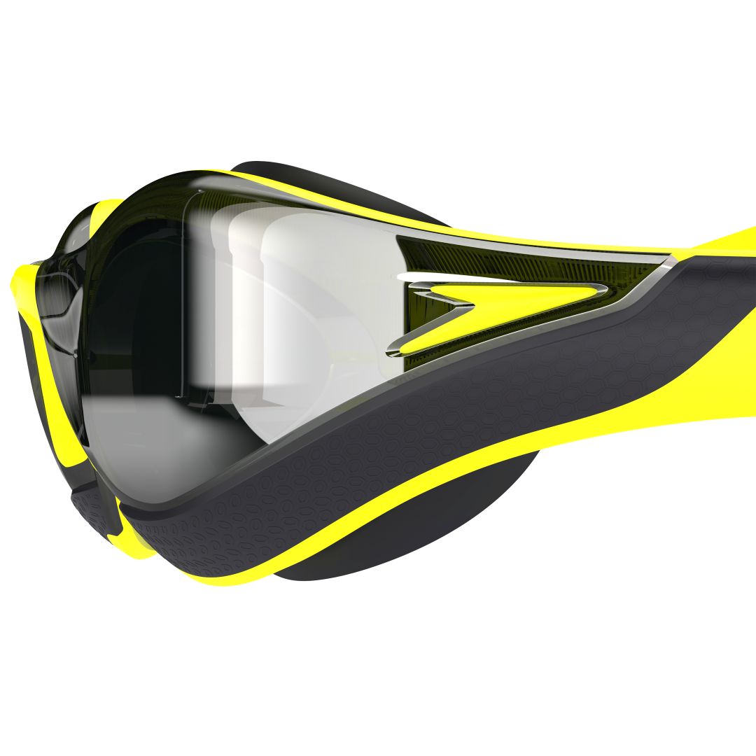 Speedo - Fastskin Pure Focus Mirror Goggle - Yellow/Smoke/Silver