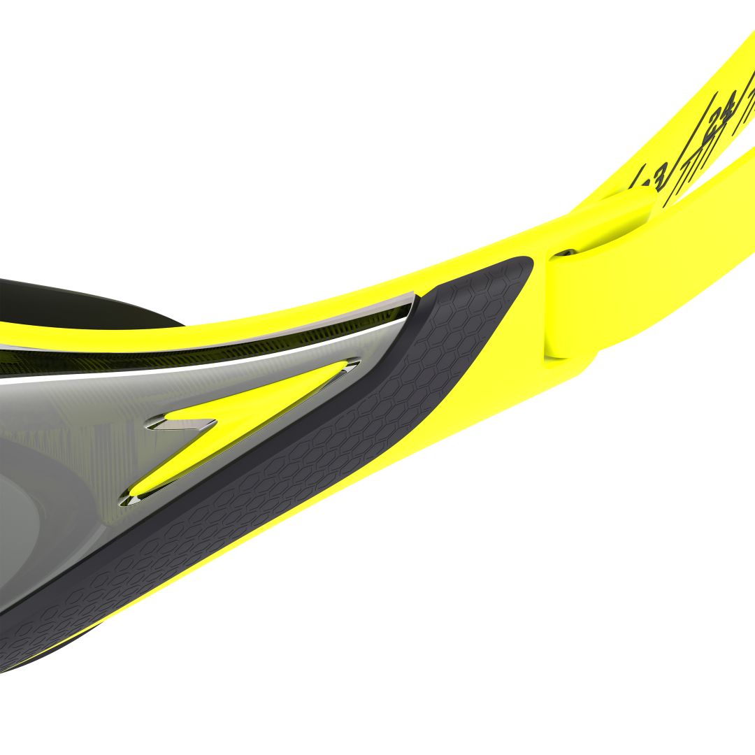 Speedo - Fastskin Pure Focus Mirror Goggle - Yellow/Smoke/Silver