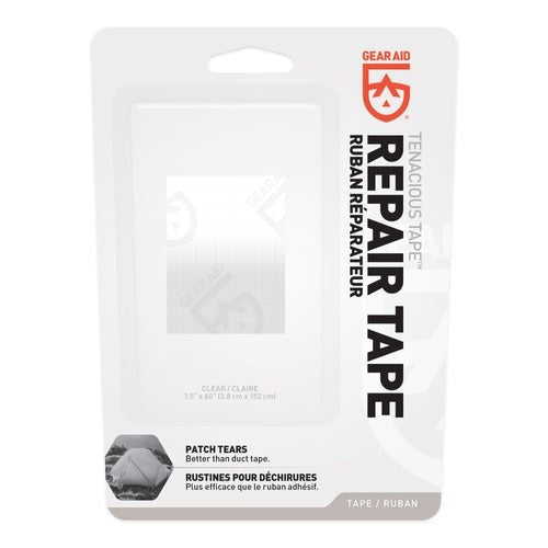 Gear Aid - Tenacious Repair Tape - Clear 1.5"x60"