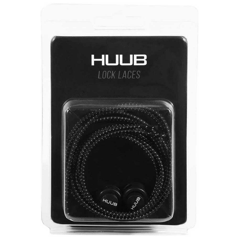 HUUB - Elastic Lock Laces - Black