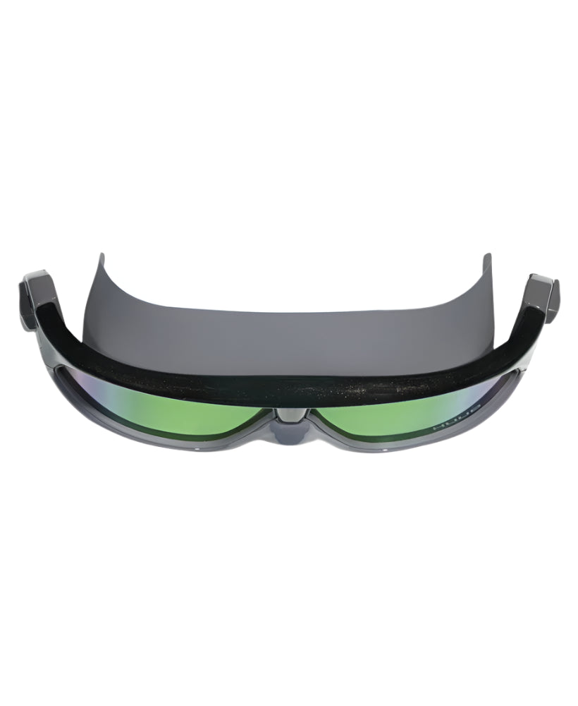 HUUB - Ryft Open Water Swim Mask - Grey/Matt Black Frame - Dark Smoke Mirror Lens