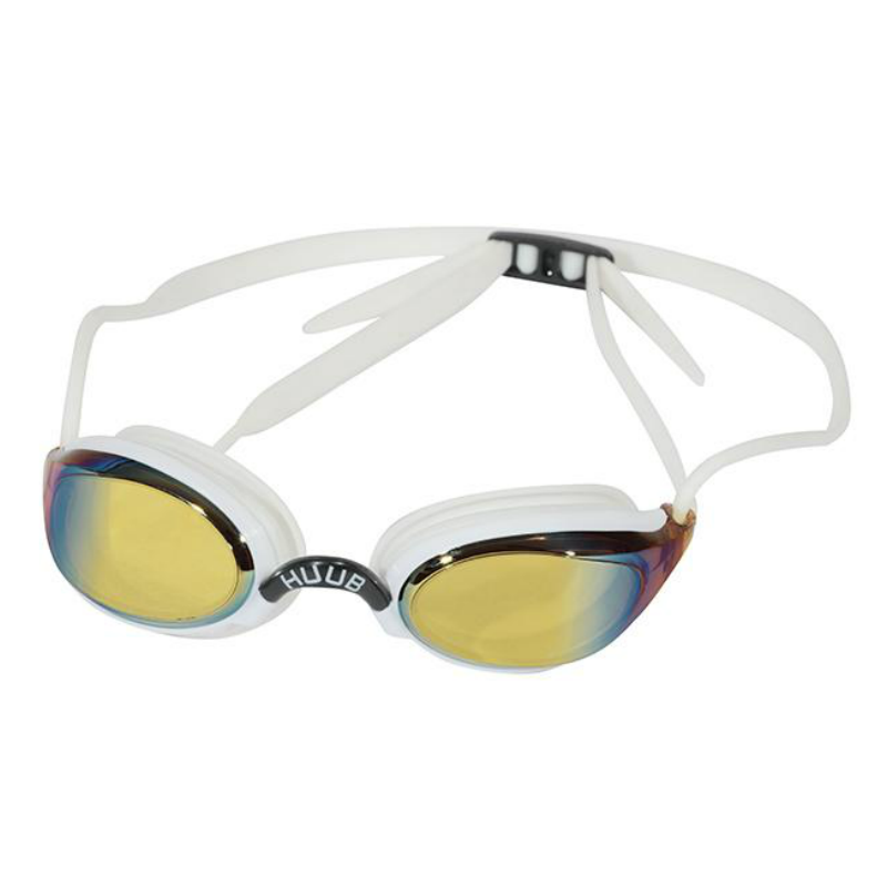 HUUB - Brownlee Swim Goggle - Mirror Lens - White/Yellow Mirror