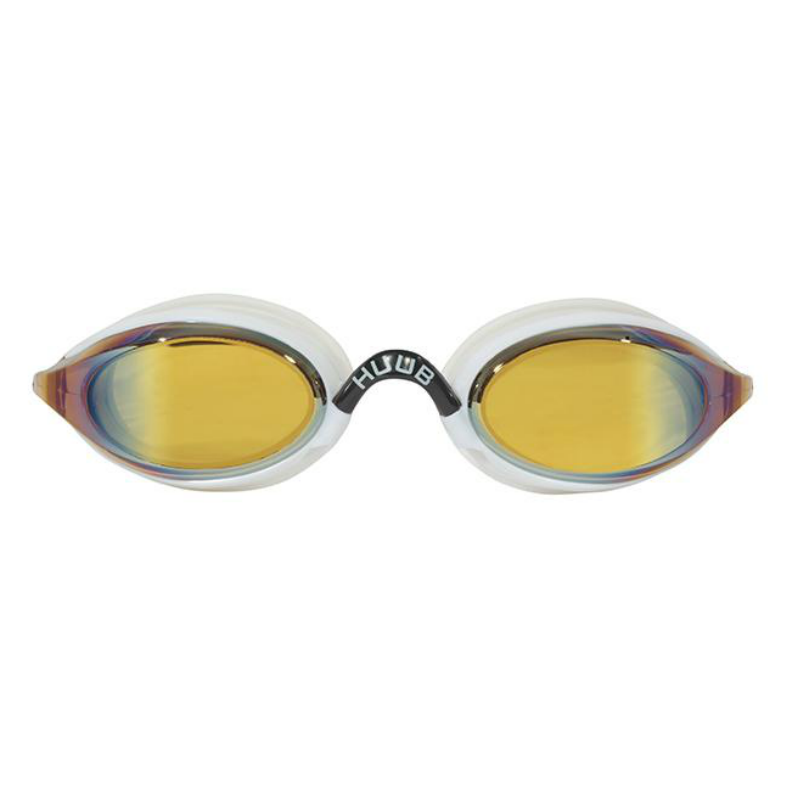 HUUB - Brownlee Swim Goggle - Mirror Lens - White/Yellow Mirror