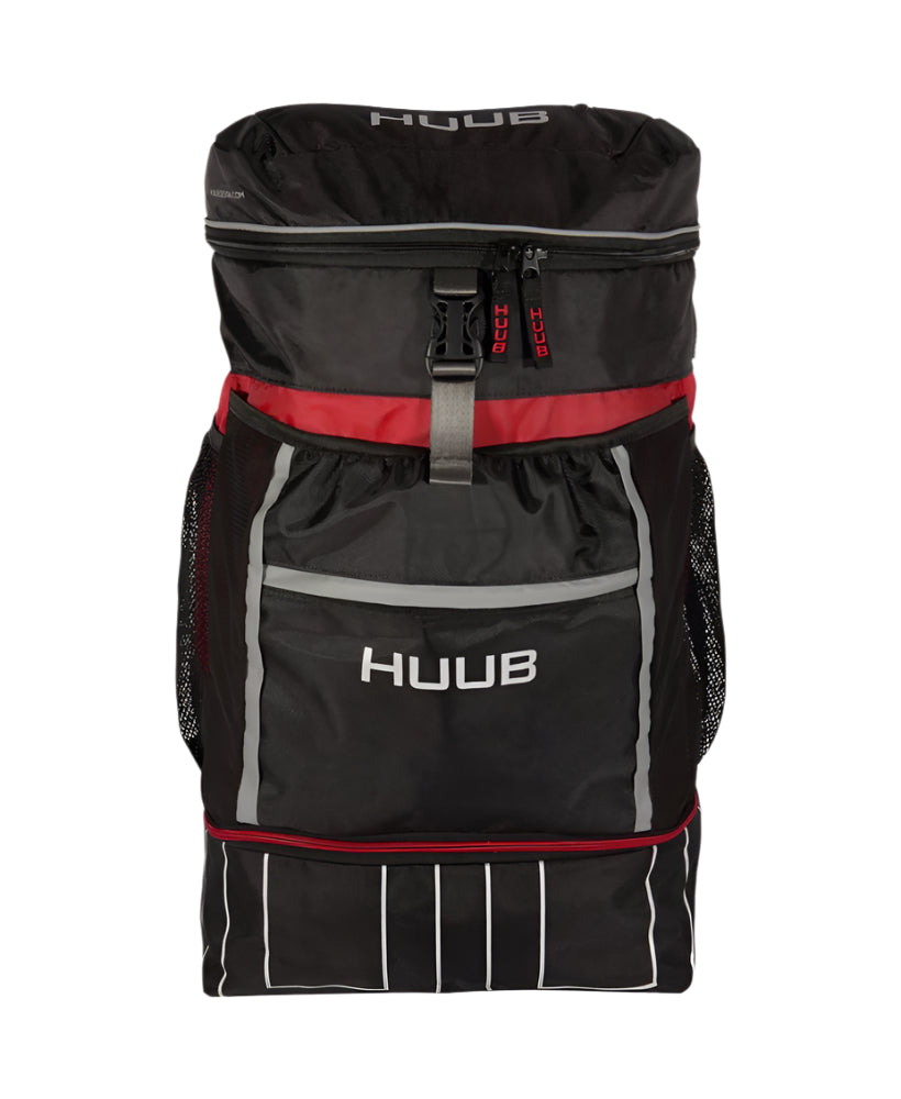 HUUB - Tri Transition II Bag - Black/Dark Red