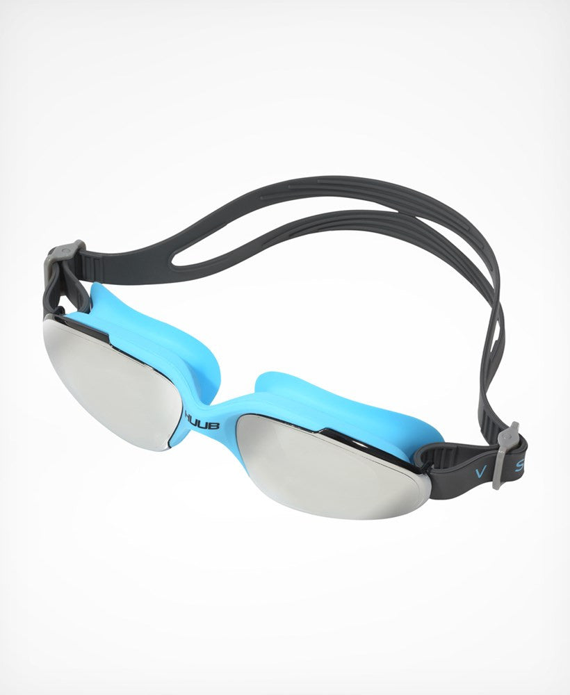 HUUB - Vision Swim Goggle - Silver Mirror/Blue